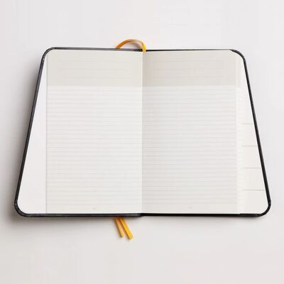 Cuaderno de lectura con pestañas, marcadores, papel de 80 g, 240 páginas
