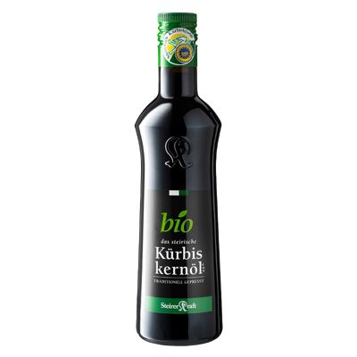 Steirisches Kürbiskernöl g.g.A., 100 % rein, Premium BIO - 500 ml