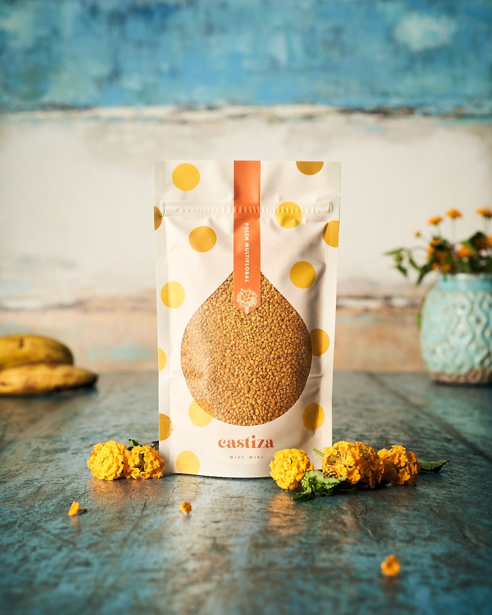 Dried multifloral pollen 220 g.