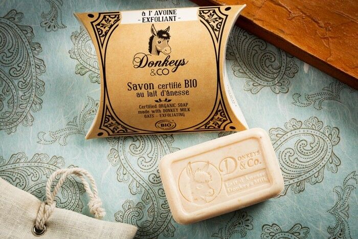 Bio-Eselsmilch-Haferseife – Peeling, 100 g