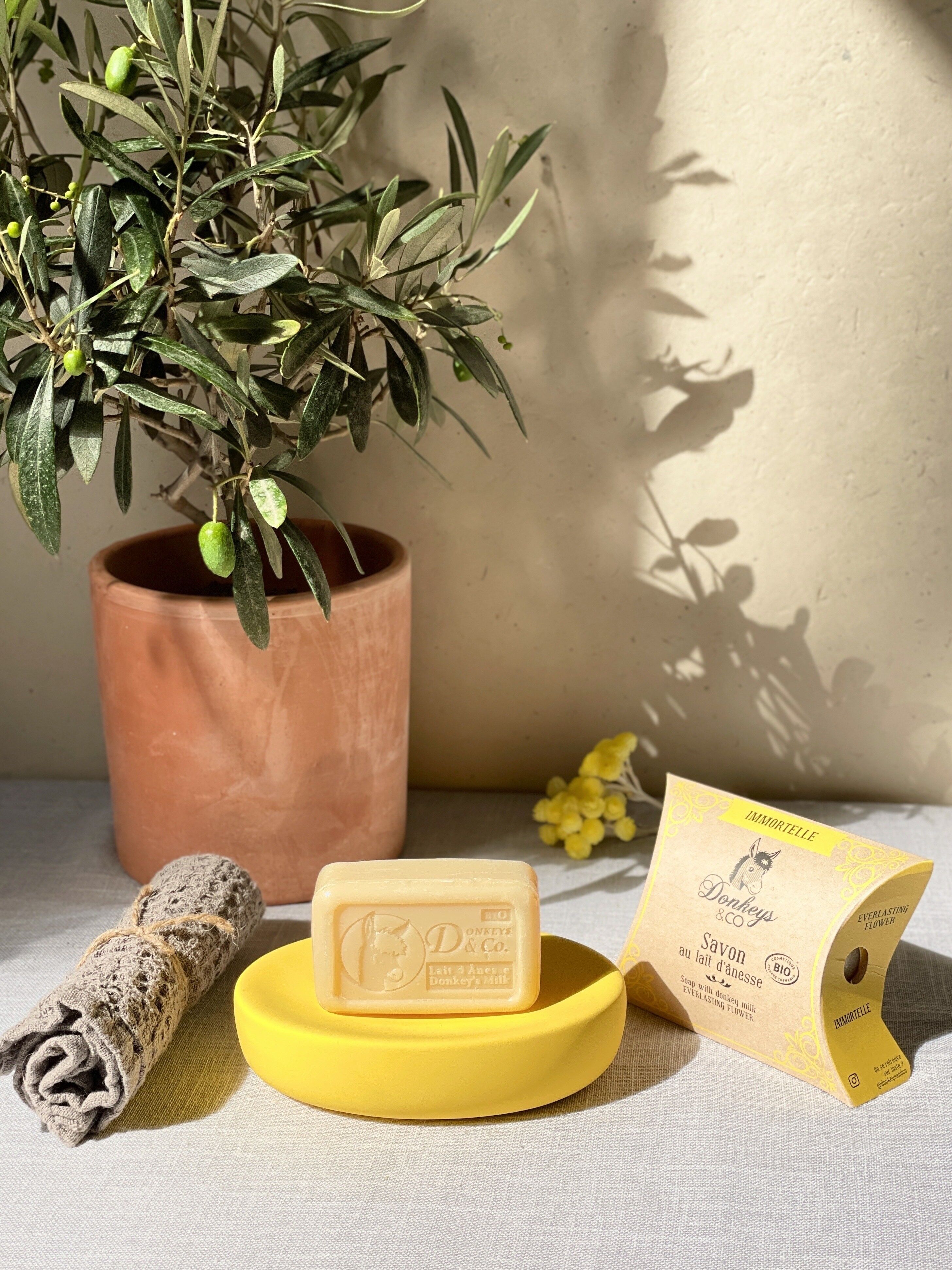 Bio-Immortelle-Eselsmilchseife 100 g