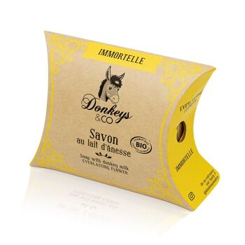 Savon Bio lait d'ânesse Immortelle 100 g 4