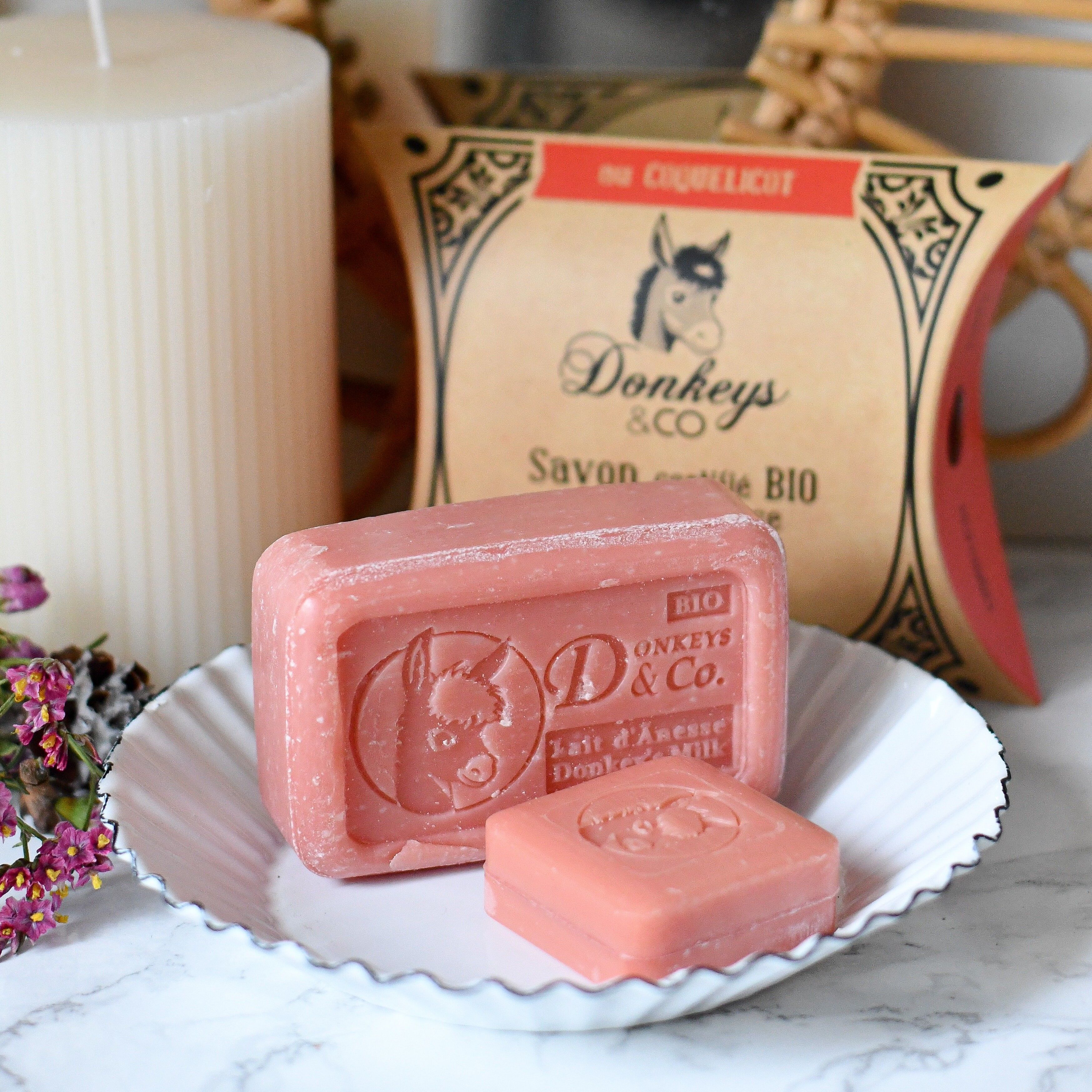 Bio-Mohnseife aus Eselsmilch, 100 g