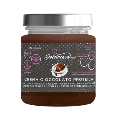 Crema Proteica Chocolate con Leche – 200g ALTO CONTENIDO PROTEICO