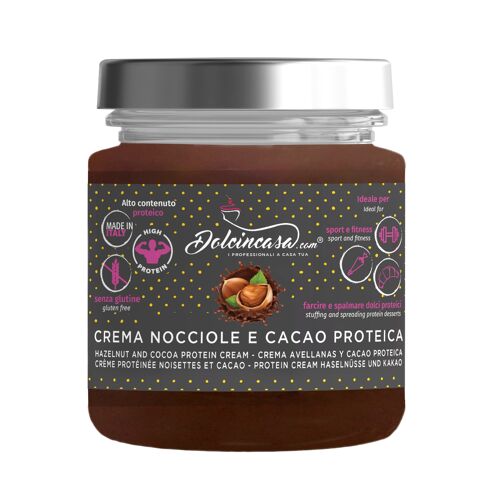 Crema Proteica Nocciole – 200g ALTO CONTENUTO PROTEICO