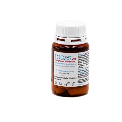 TOCASVIT 30 CPR: Multivitaminico senza zuccheri