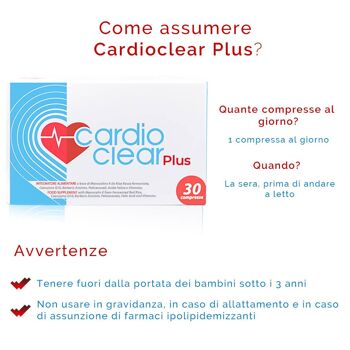 CardioClear Plus 30 comprimés : Anticholestérolémie 4
