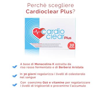CardioClear Plus 30 comprimés : Anticholestérolémie 3
