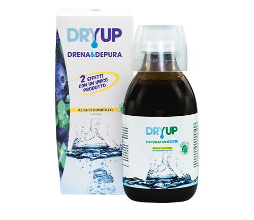 Dryup  Mirtillo 300 ml: Drenante senza zuccheri