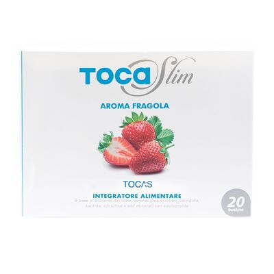 TOCASLIM STRAWBERRY 20BUST: Whey protein isolate from milk