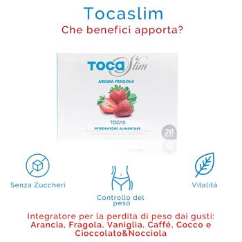 TOCASLIM FRAISE 20BUST : Isolat de protéines de lactosérum 2