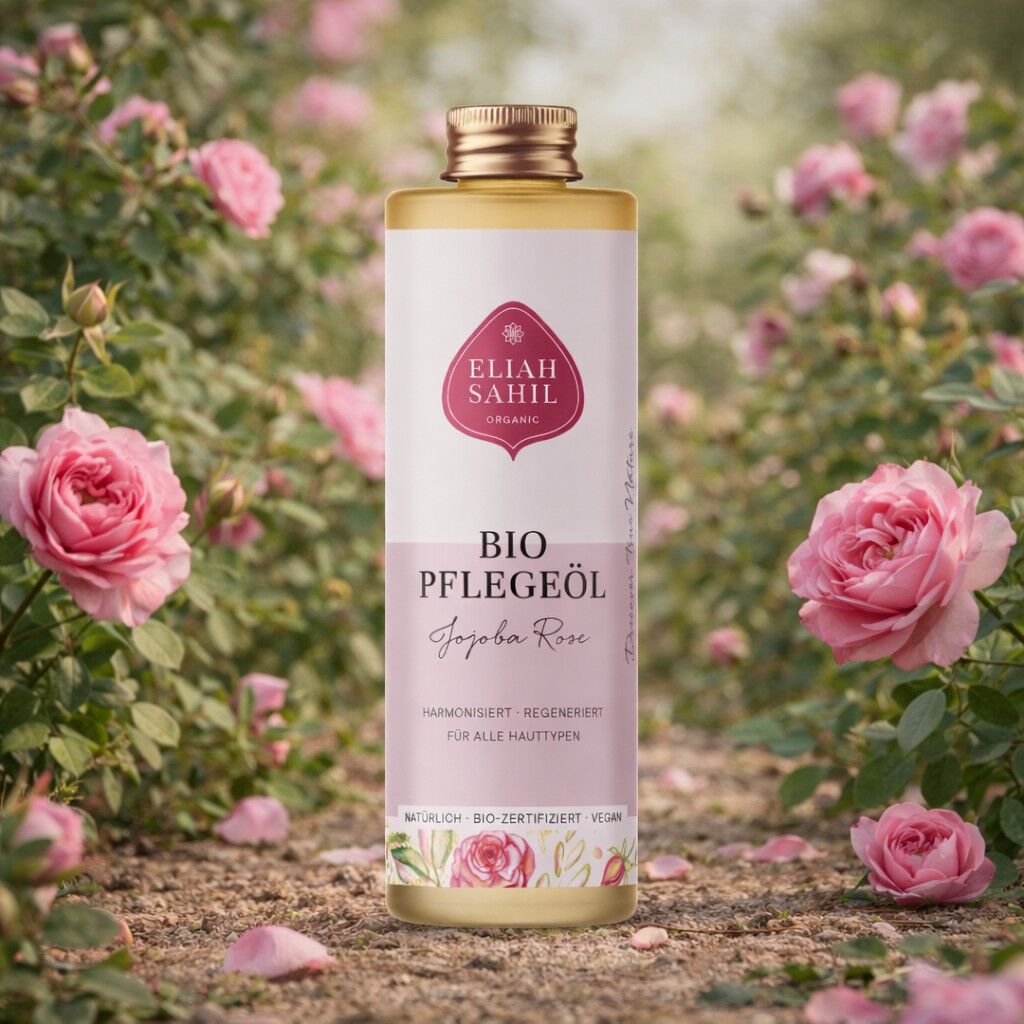 Bio-Öl Körper & Haar Jojoba Rose