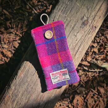 Pochettes pour téléphone portable Harris Tweed. 5