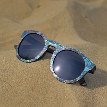 Lunettes de soleil Rivington Seashell / verres gris fumé 9