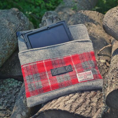 Pochette Harris Tweed pour Galaxy Tab S7/tablette
