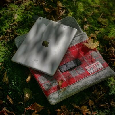 Custodia Harris Tweed per iPad/Tablet