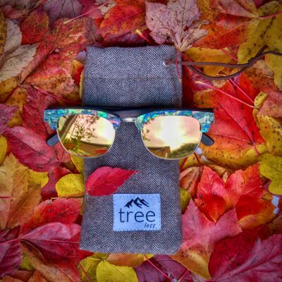 Sonnenbrillenbeutel von Treeless Products - Wolle