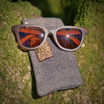 Pochette pour lunettes de soleil par Treeless Products - Laine 2