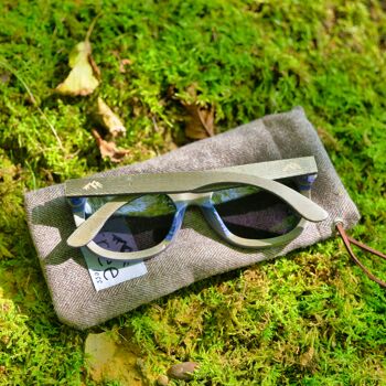 Pochette pour lunettes de soleil par Treeless Products - Laine 3