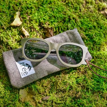 Pochette pour lunettes de soleil par Treeless Products - Laine 4