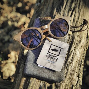 Pochette pour lunettes de soleil par Treeless Products - Laine 9