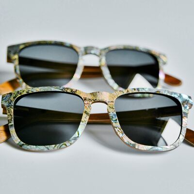 Full Frame Seashell-Sonnenbrille
