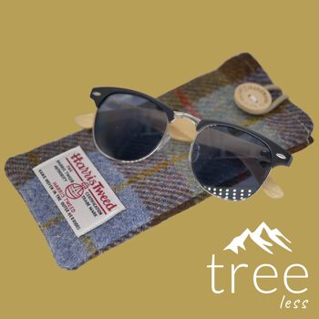 Lunettes de soleil Bergen Eco par Treeless Products - Bambou clair/lentille polarisée 6
