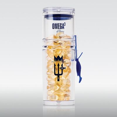 (120 Capsules) SIGNATURE NORWAY OMEGA CONTAINER (TRANSPARENT UV)