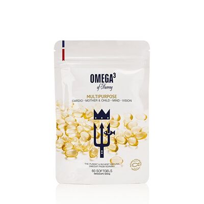 (60 Capsules) OMEGA3 TRAVEL POUCH NORWAY OMEGA