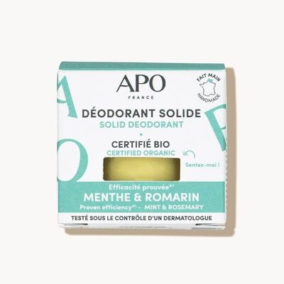 Déodorant Solide Bio - Fraîcheur - 25g