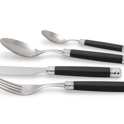 Rossini set 24 pieces black