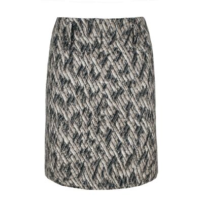 Wool Blend Mini Skirt by Conquista