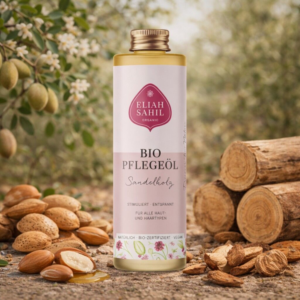 Bio-Öl für Körper und Haare Sandelholz