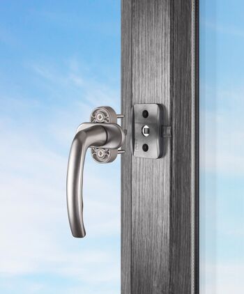 Serrure WinLock pour fenêtre et porte de balcon, anthracite 2