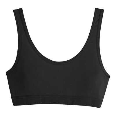 Brassière 100% Coton BIO - Noir