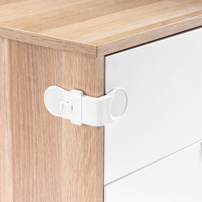 Economy pack Drawer and cabinet door lock
