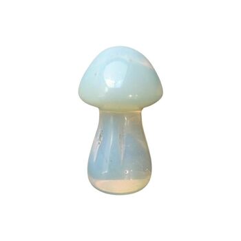 Champignon de cristal, 3,5 cm, Opalite 2