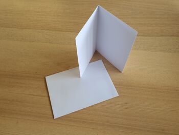 Cartes pliées A6 avec enveloppes 1