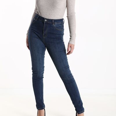 Jeans de algodón con bolsillos marca Laura Biagiotti para mujer hechos en Italia art. JLB101.290