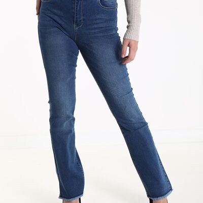 Cotton jeans with pockets brand Laura Biagiotti for women made in Italy art. JLB105.290