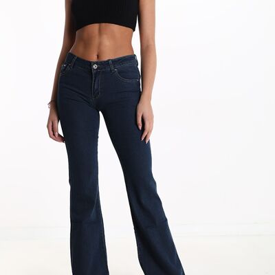 Jeans de algodón con bolsillos marca Laura Biagiotti para mujer hechos en Italia art. JLB106.290