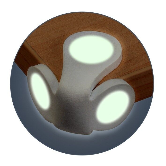 Cojín de esquina, iluminador, 2 piezas