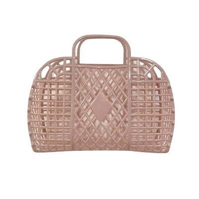 Mini Plastic Basket - Pink (310027)