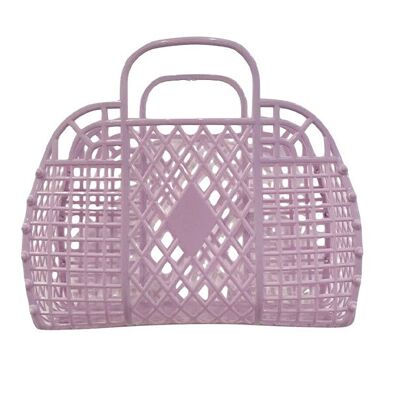 Mini Plastic Basket - Purple (310028)