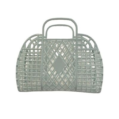 Mini panier en plastique - Bleu (310029)