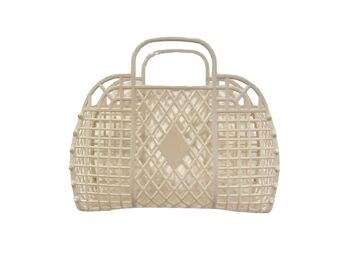 Mini panier en plastique - Crème (310030) 1