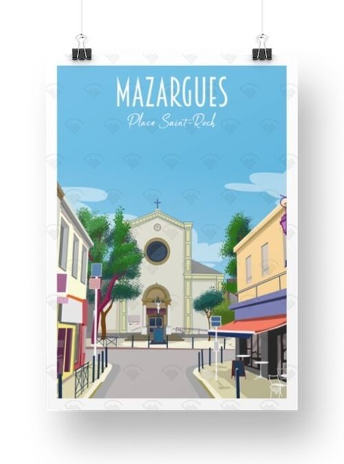 Affiche Marseille - Mazargues