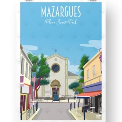 Poster Marseille - Mazargues