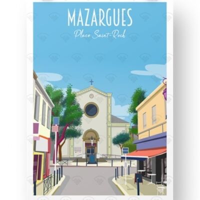 Affiche Marseille - Mazargues