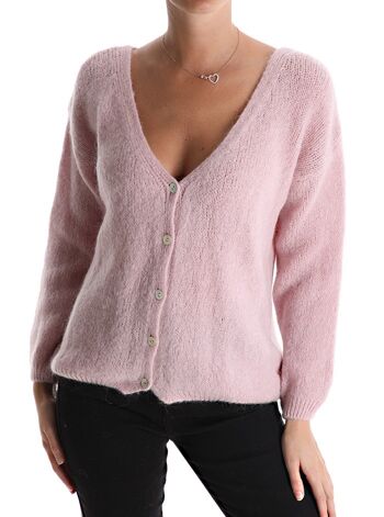 Pull en mohair, per donna, Made in Italy, art. S5072.478 14